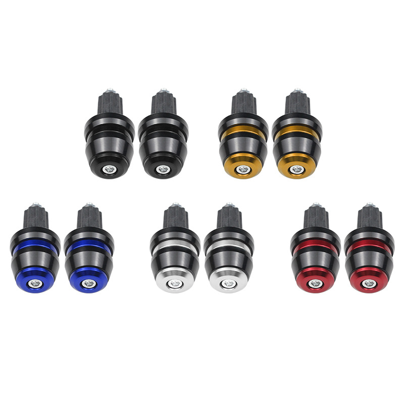 General motorcycle electric car accessories Aluminum alloy handle plug electric motorcycle balance block pedal handlebar ball head anti-fall handlebar plug Specification drawing