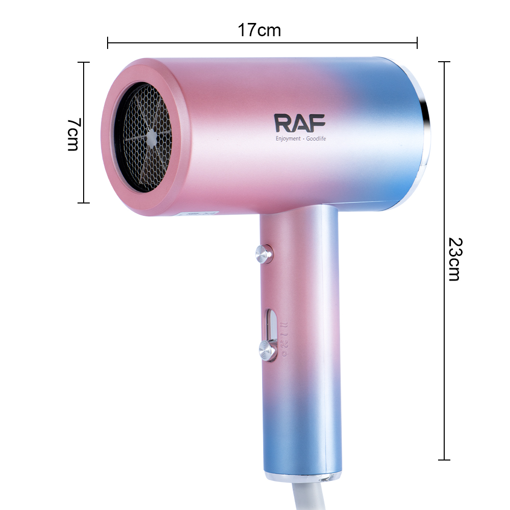 RAF European standard cross-border high-speed hair dryer, home hair-protecting hair dryer, negative ion hair care, silent R.4555 Specification image