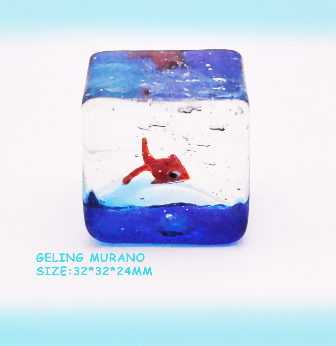 新款鲸鱼造型桌面摆件迷你琉璃福袋鱼缸装饰手工DIY工艺品饰品艺术品详情12