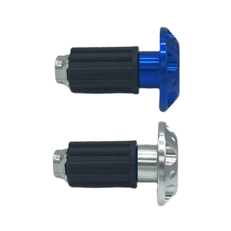 The biker puts the plug in aluminum alloy fittings with a handlebar plug grip decorative plug for general handlebar balance Item Picture