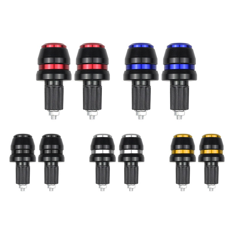 General motorcycle electric car accessories Aluminum alloy handle plug electric motorcycle balance block pedal handlebar ball head anti-fall handlebar plug details Picture