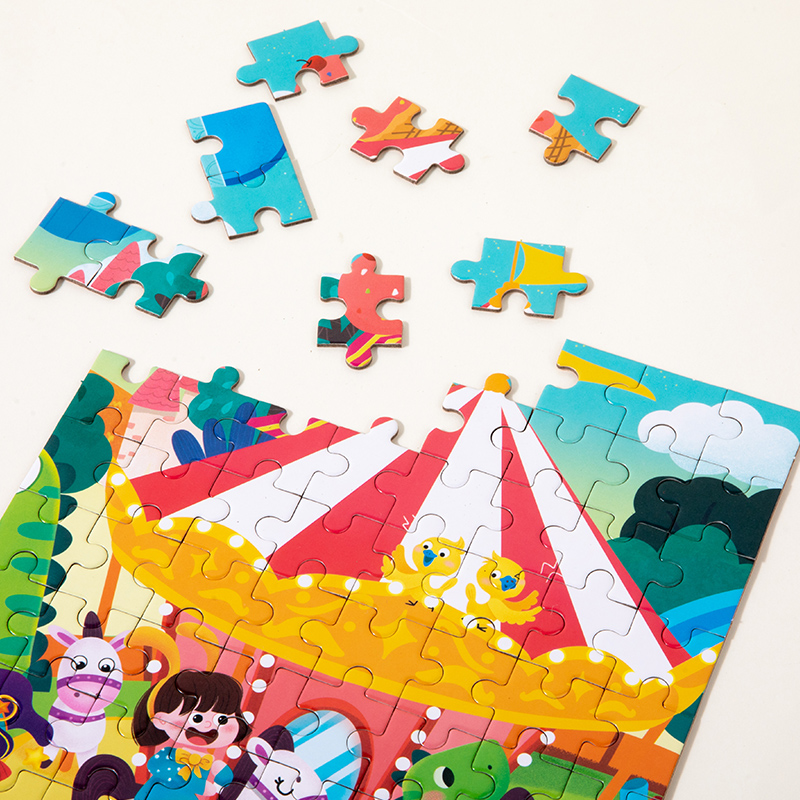 New children's advanced puzzle 3-6 years old kindergarten boys and girls gift prize Enlightenment early education educational toys export CPC CE Certificate Digital animal 7 optional details Picture