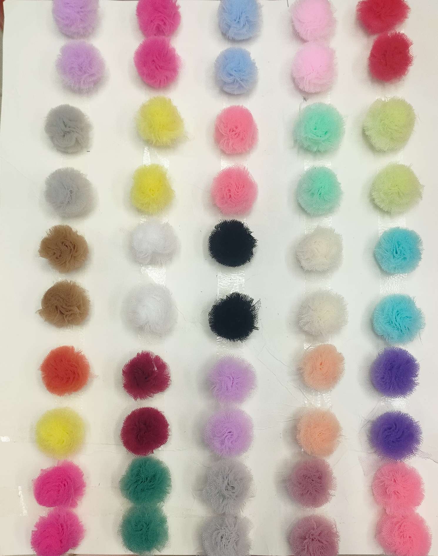 毛球/窗帘装饰材料~球花边/黑色毛球/毛球毛绒球/毛绒玩具细节图