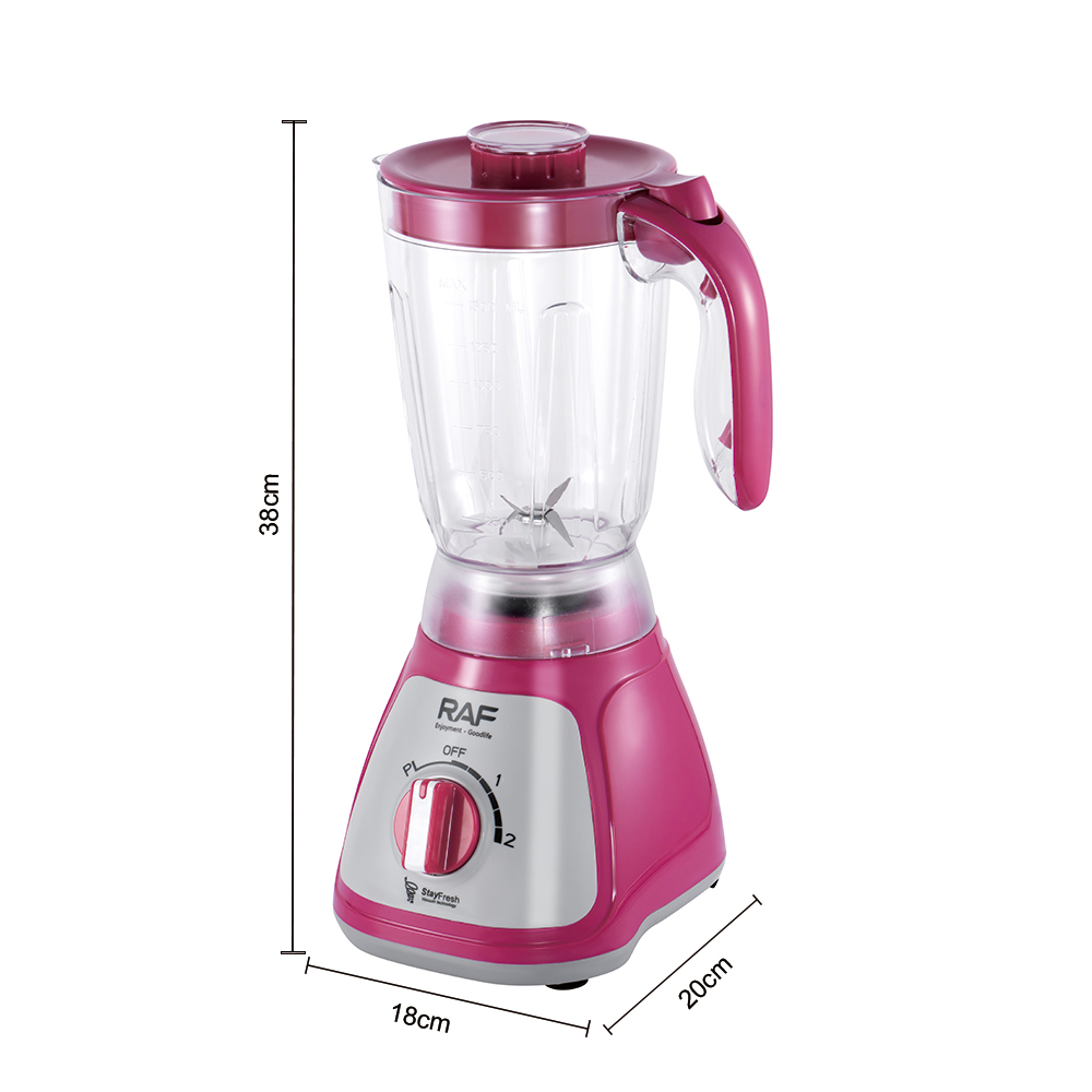 RAF European food machine 1.5L wall breaking machine two-in-one fruit and vegetable juicer Home juicer Small juicer Specification drawing