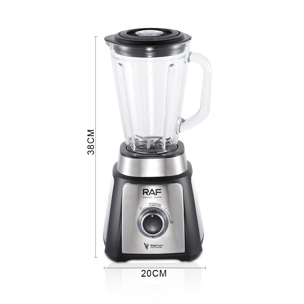 RAF European regulation glass two-in-one cooking machine 1.5L wall breaking machine fruit and vegetable juice machine blender Juicer household Item Picture