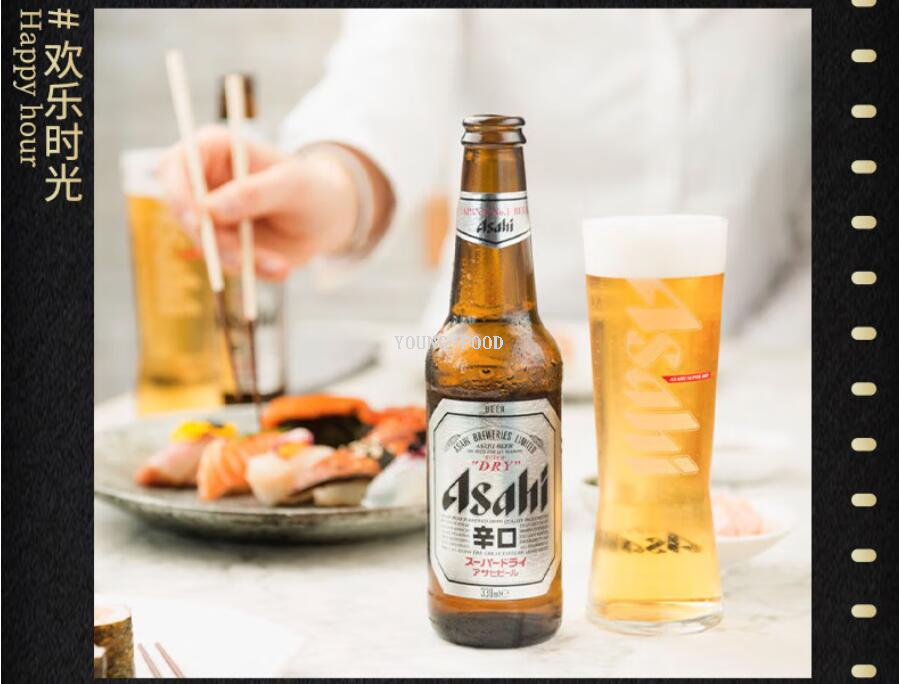 包邮！YOUNGFOOD哈罗每天休闲食品零食Asahi朝日啤酒630ml详情11