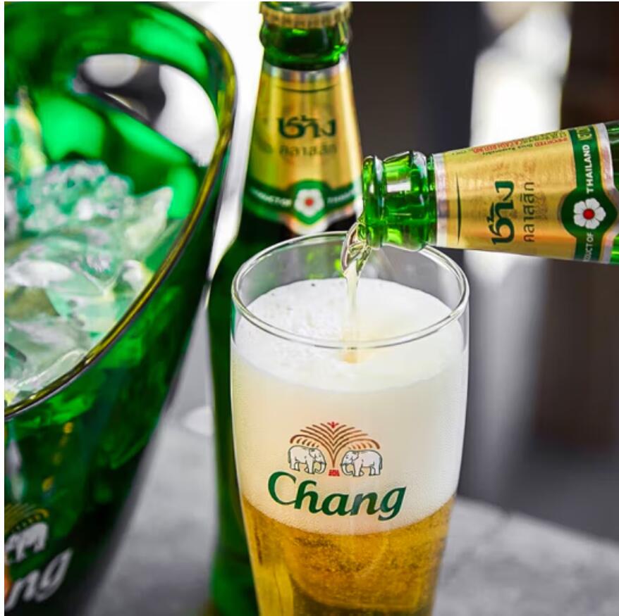 包邮! YOUNGFOOD哈喽每天进口酒水休闲零食泰国双象泰象啤酒320ml详情4