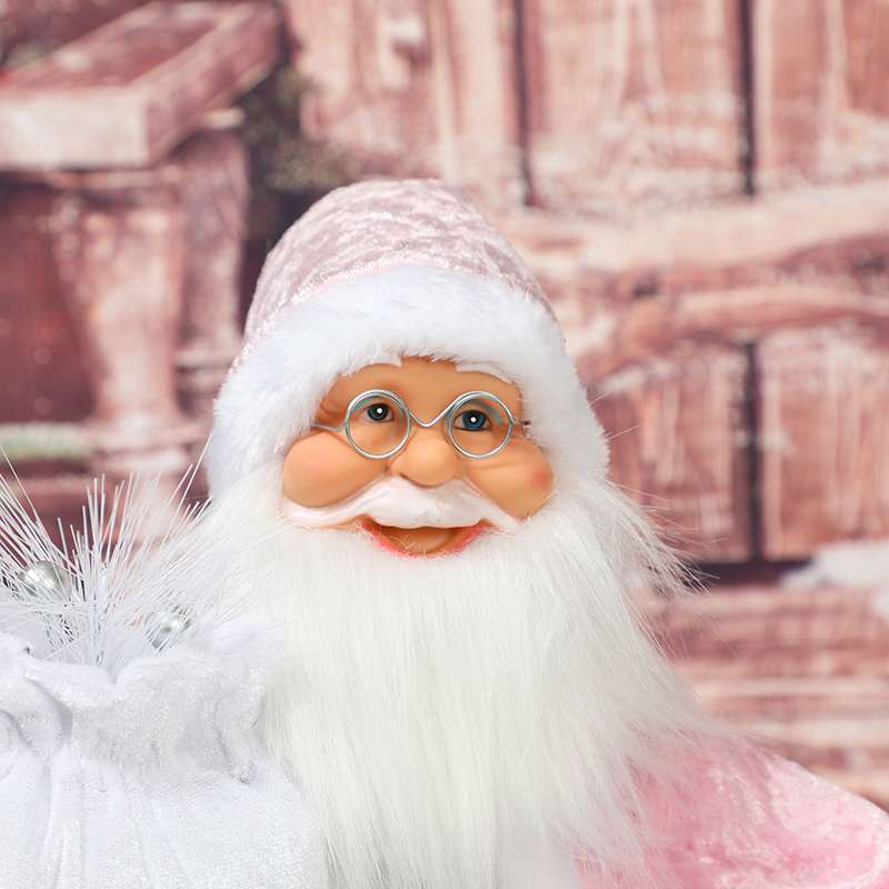 Electric Christmas gifts, Christmas ornaments, Christmas decorations, standing Santa Claus detail image 5