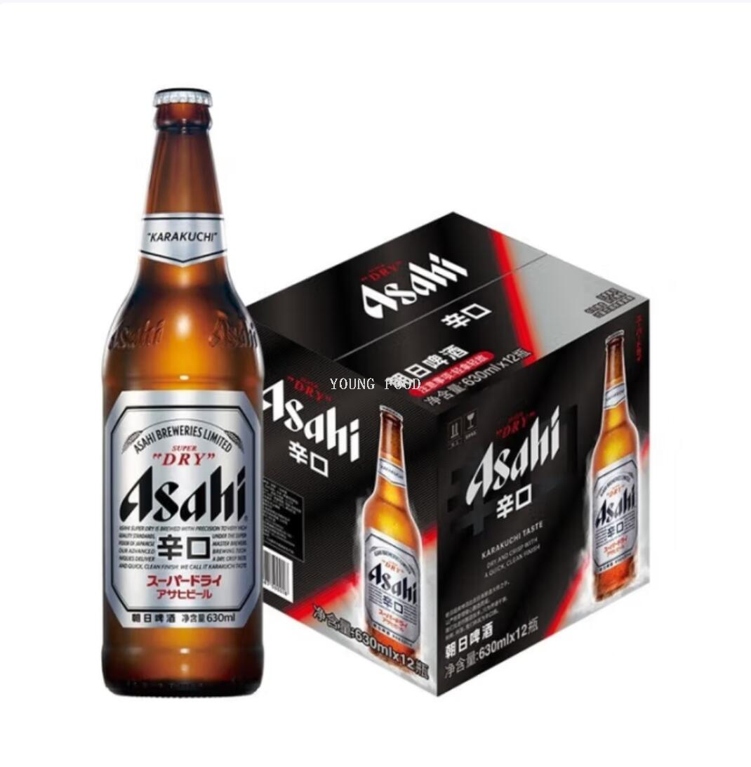 包邮！YOUNGFOOD哈罗每天休闲食品零食Asahi朝日啤酒630ml详情5