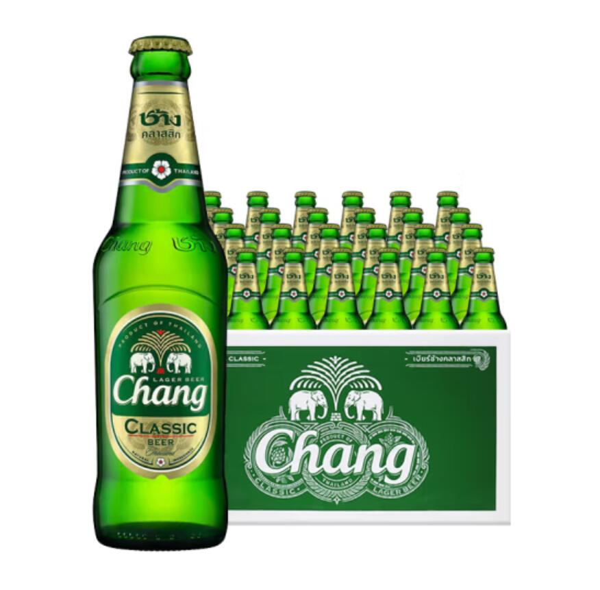 包邮! YOUNGFOOD哈喽每天进口酒水休闲零食泰国双象泰象啤酒320ml详情2