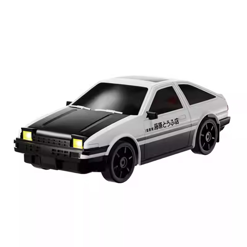 Initial D Fujiwara Tofu AE86 electric remote control car transmission equation four-wheel drive drift light children's toy car Item Picture