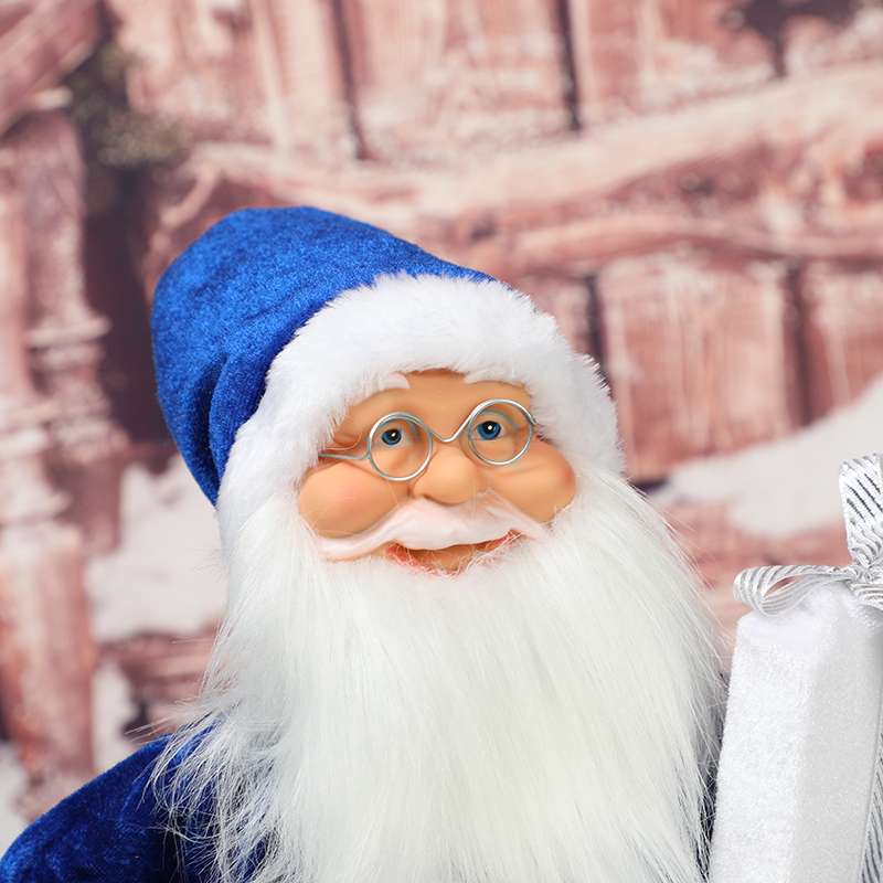 Christmas decorations, static standing series, Santa Claus Christmas figurines, electric Christmas gifts Specification image
