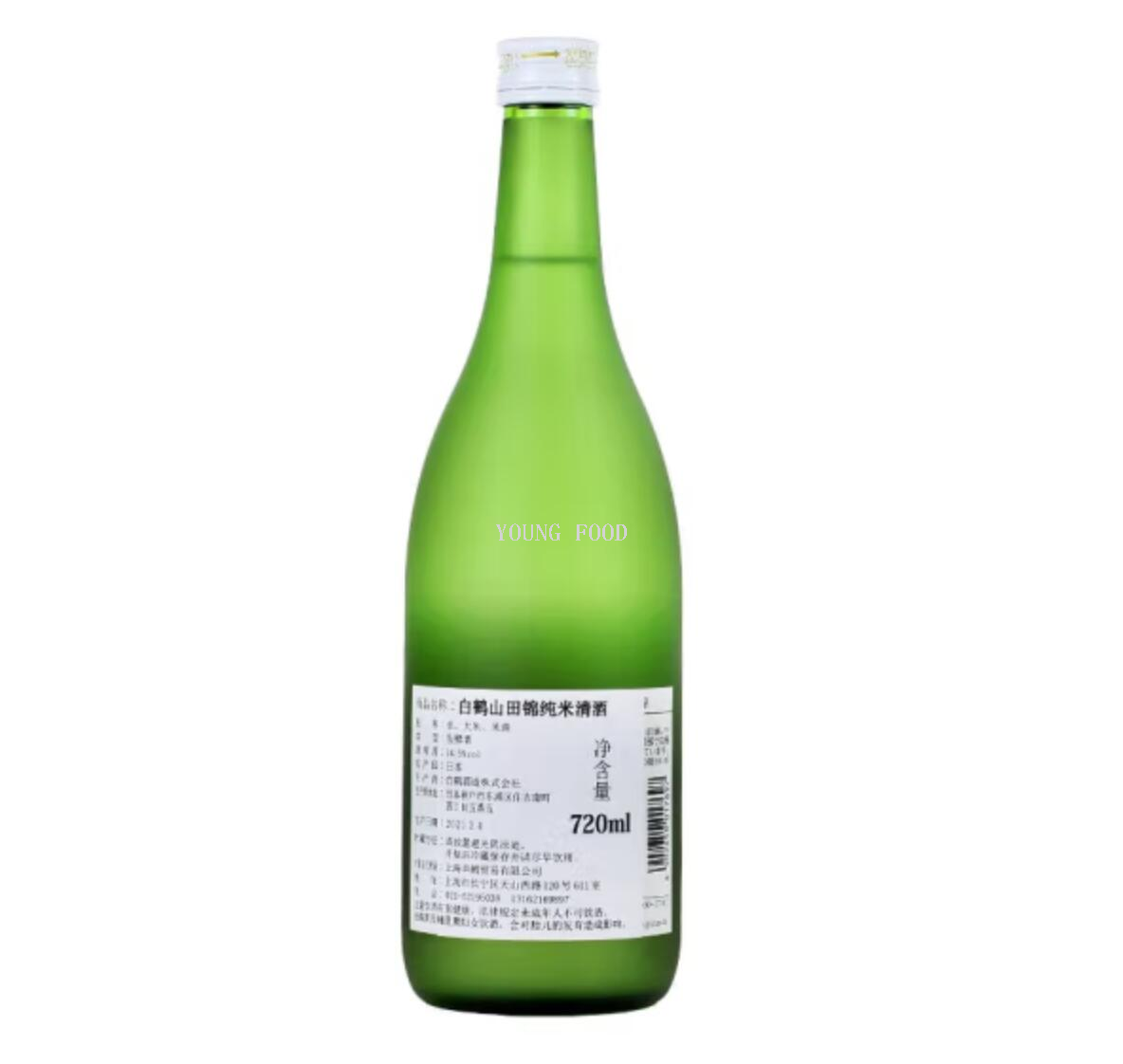 包邮 BAIOCCHI进口米酒洋酒休闲食品日本白鹤山田锦纯米清酒720ml详情3