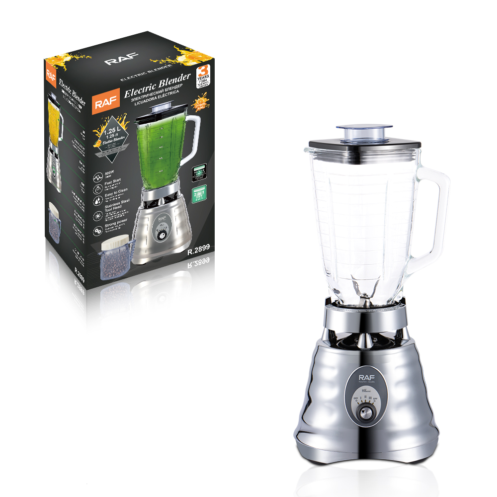 RAF European regulation glass two-in-one cooking machine 1.25L wall breaking machine fruit and vegetable juicer Home juice machine blender details Picture