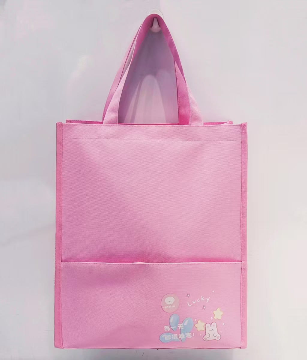 Oxford cloth tote bag Student remedial bag Boys girls remedial book bag Item Picture