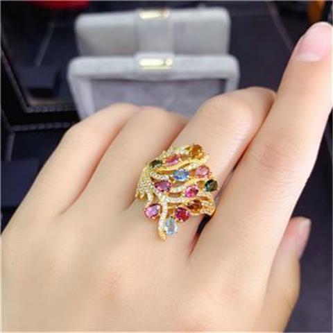 The new product is exquisite and elegant, with multiple candy and tourmaline colors, presenting a fresh and luxurious style details Picture