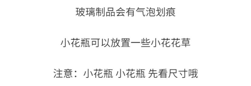 ins retro-style vase ornaments, living room flower arrangements, Nordic creative crystal transparent glass bottles, hydroponic decorations pic 1