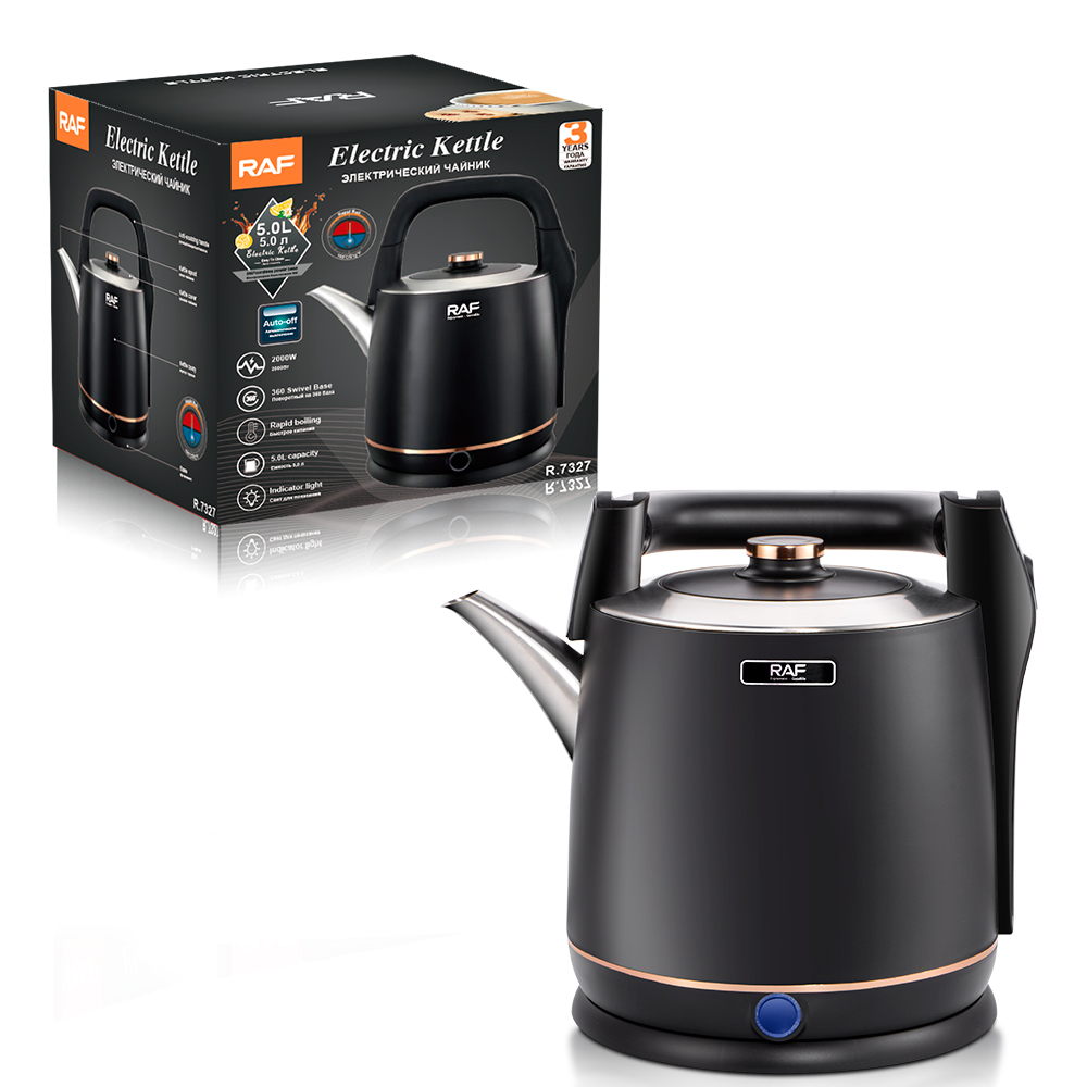 RAF cross-border large capacity stainless steel 5L electric kettle Large capacity multi-function kettle overheating protection details Picture