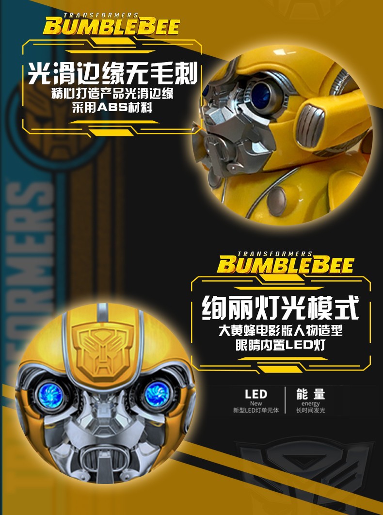 新奇达大黄蜂变形遥控动感音乐变形汽车机器人金刚模型男孩玩具详情5
