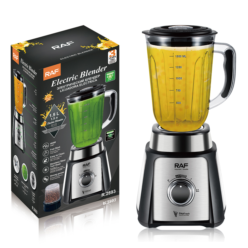 RAF European regulation two-in-one cooking machine 1.5L wall breaking machine Fruit and vegetable juicer Home juicer Small juicer details Picture