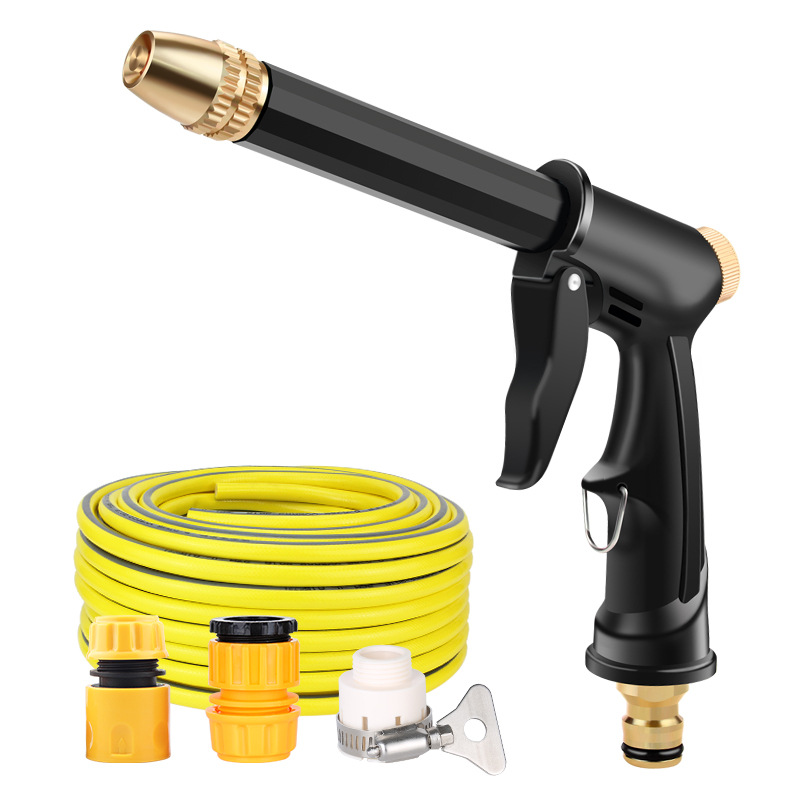 Cross-border high pressure car wash water gun set garden water hose household cleaning pvc pipe water gun set Item Picture
