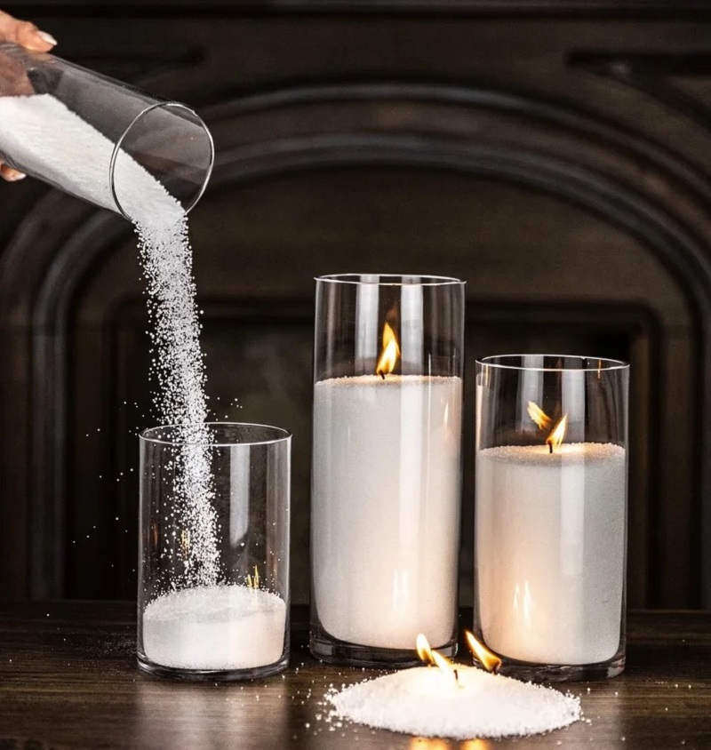 容器蜡烛大小冰花蜡烛沙蜡手工DIY沙画蜡杯子容器浮水蜡制作简单原材料批发详情6