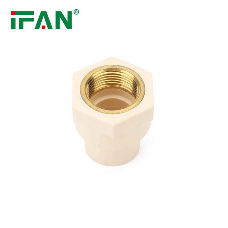 IFAN Factory ASTM Female Socket Brass CPVC PVC Pipe Fittings