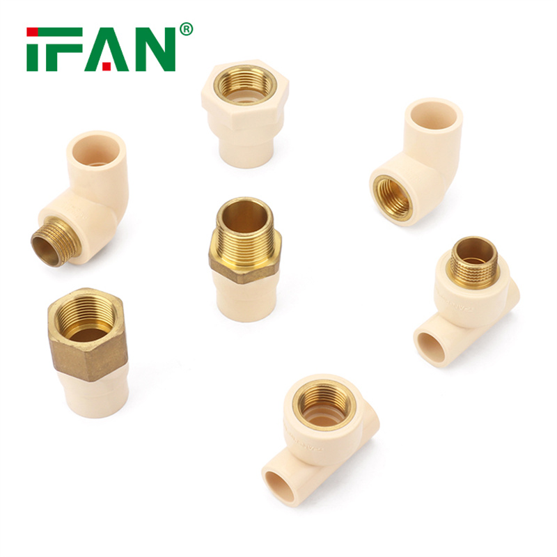 IFAN Factory ASTM Female Socket Brass CPVC PVC Pipe Fittings Item Picture