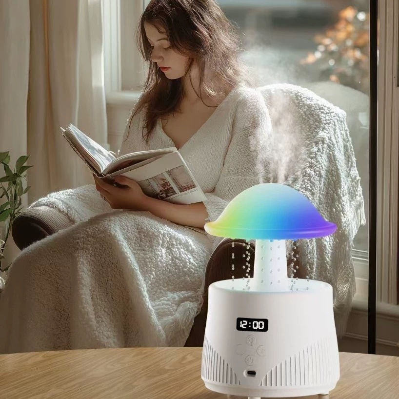 Little Red Riding Hood anti-gravity humidifier, ambient light, Bluetooth Speaker, Ultrasonic Aromatherapy humidifier details Picture