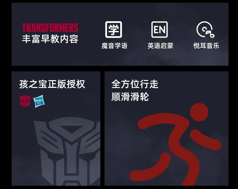 正版擎天柱遥控机器人智能互动高科技变形金刚手办男孩编程玩具详情6