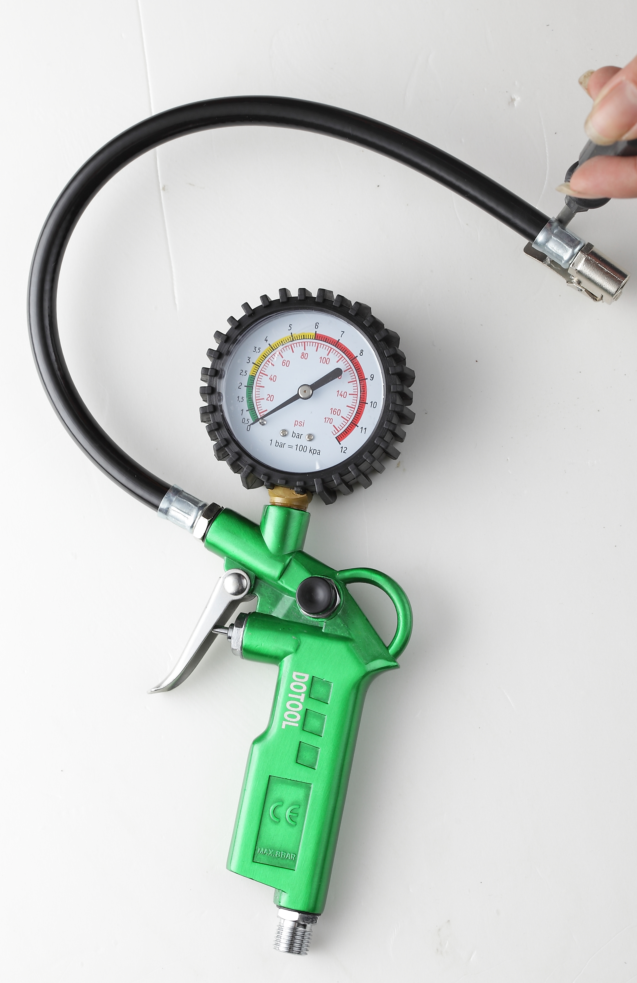 8037-2/DG-30C tire pressure gun car tire full figure