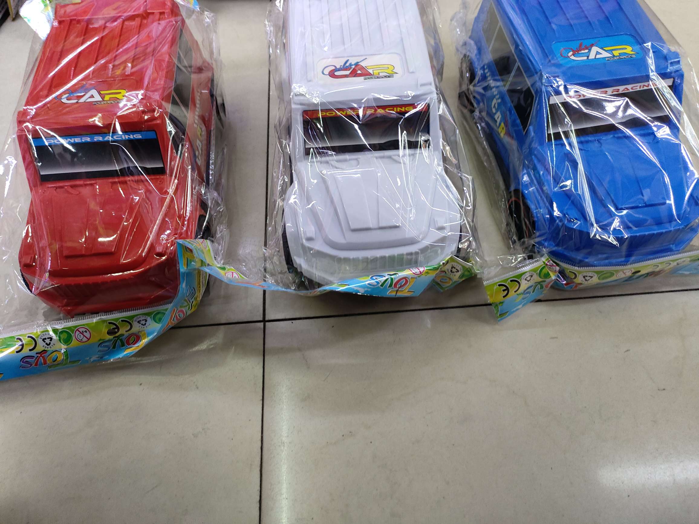 惯性警车模型玩具车，两款清装不混装，混三色，opp袋装。3.95元/个，120个/箱。儿童玩具车模内销外贸细节图