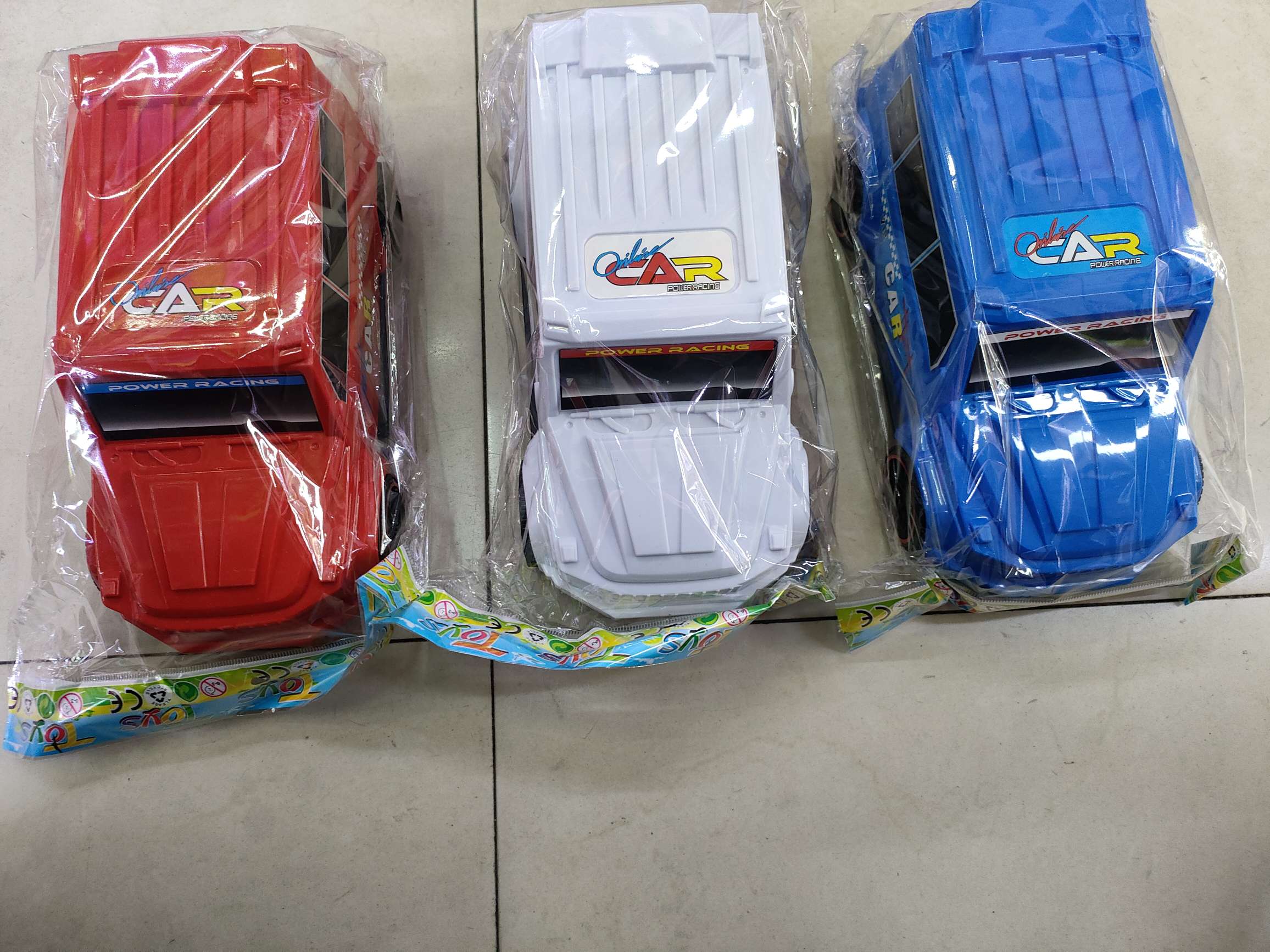 惯性警车模型玩具车，两款清装不混装，混三色，opp袋装。3.95元/个，120个/箱。儿童玩具车模内销外贸详情图11