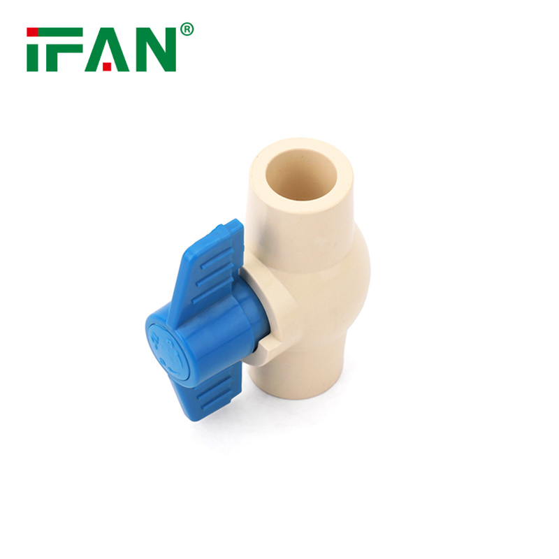 IFAN CPVC ASTM 2846 Ball Valve Plumbing PVC Pipe Fittings Application Scenario