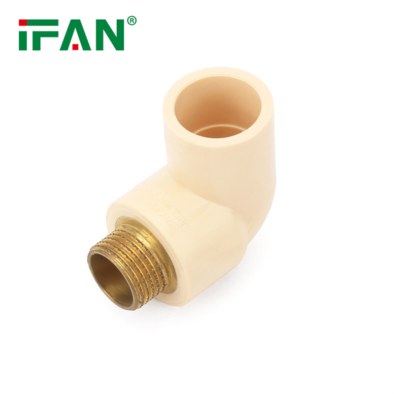 IFAN CPVC ASTM Male Elbow Brass Plumbing PVC Pipe Fittings