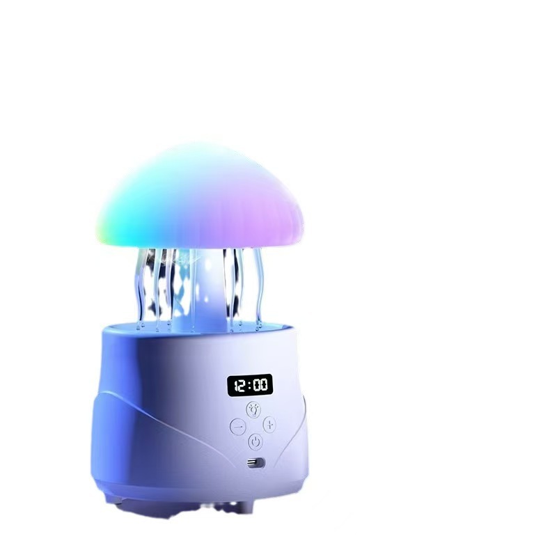 Mushroom jellyfish anti-gravity humidifier, ambient light, Bluetooth speaker, ultrasonic aromatherapy humidifier Item Picture