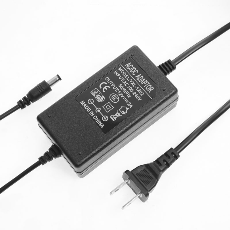 أجهزة تحويل الطاقة ذات الخيوط المزدوجة من طراز 12V2A لمراقبة شاشات جهاز التوجيه بالدايود المبتعث للضوء عيار 24W على مصابيح العلبة العلوية Specification image