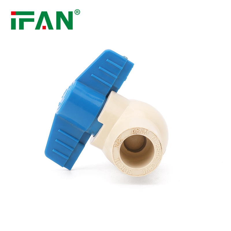 IFAN CPVC ASTM 2846 Ball Valve Plumbing PVC Pipe Fittings Specification image