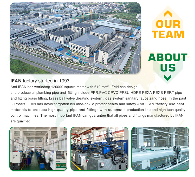 IFAN ASTM 2846 Plastic Female Socket CPVC PVC Pipe Fittings详情12