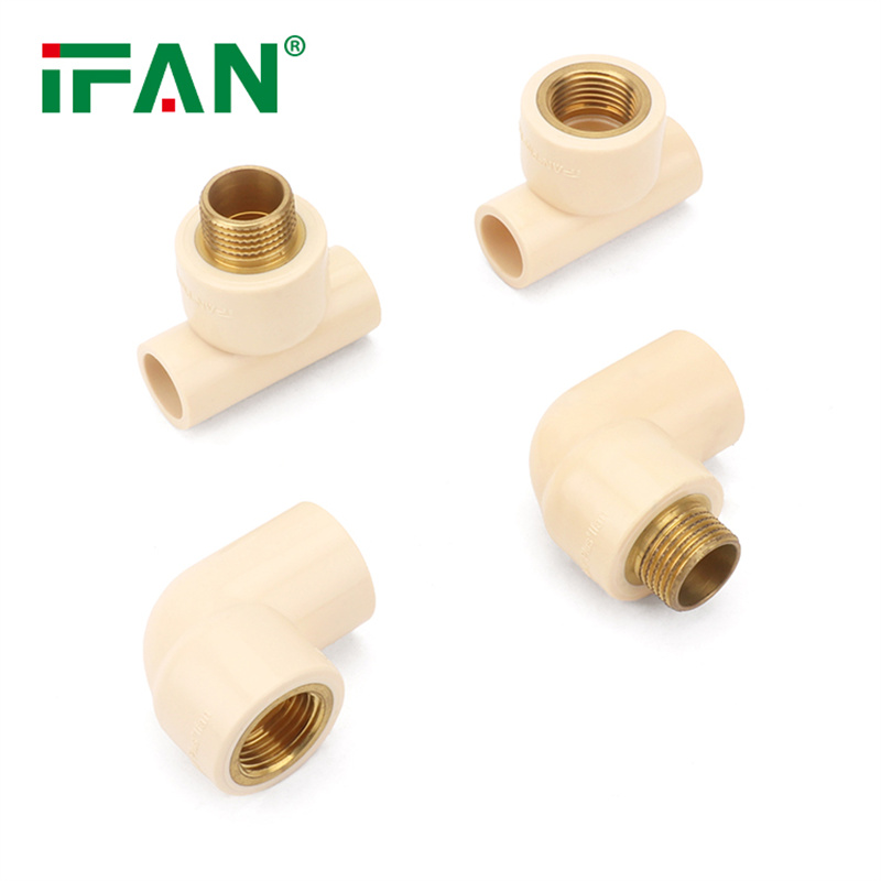 IFAN CPVC ASTM Male Elbow Brass Plumbing PVC Pipe Fittings Item Picture