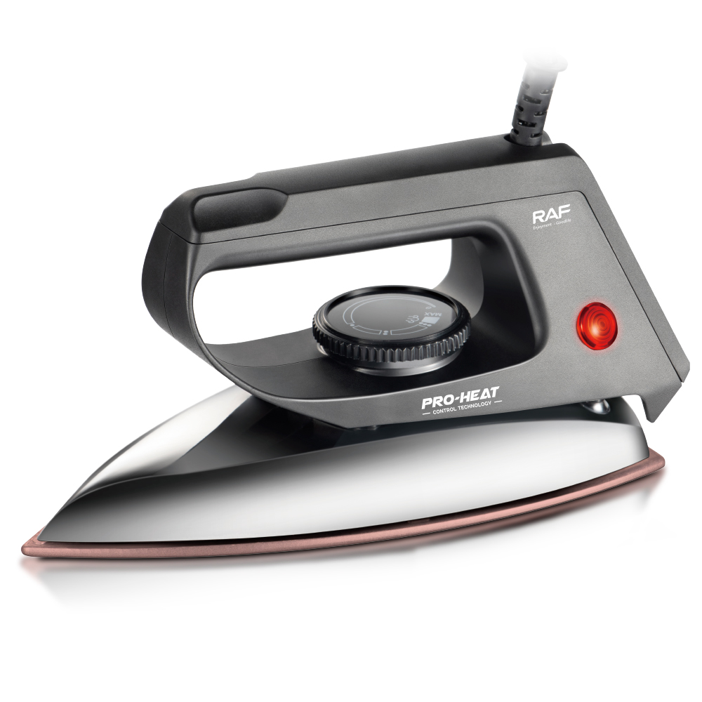 RAF European regulation cross border household dry ironing iron no water no steam hot stamping hot stamping drill paste wood leather iron R.1104 Application Scenario