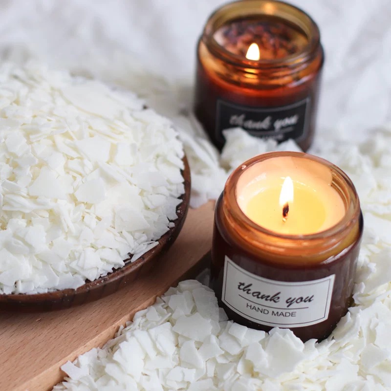 Plant soybean wax, full and semi-refined petrochemical wax, palm wax, jelly wax, 42-68 degree wax, candle wick, pigment, essence, scented candle, Christmas scented candle, birthday happy candle, birthday number candle, candle in stock pic 7