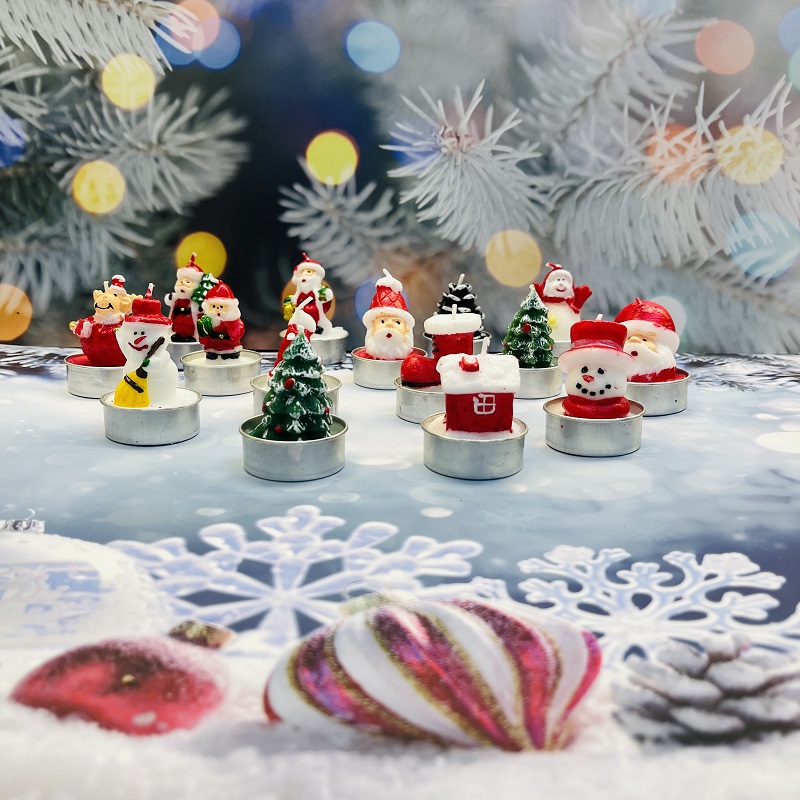 Mini Christmas gifts, Christmas tree candles, scented decorations, Christmas Eve gifts, souvenirs, Christmas gifts Specification image
