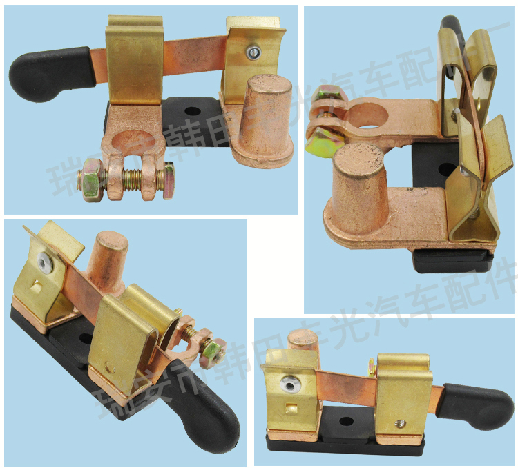 Factory direct sales are suitable for automotive battery power-off anti-leakage negative electrode switch knives and truck battery main switches pic 5