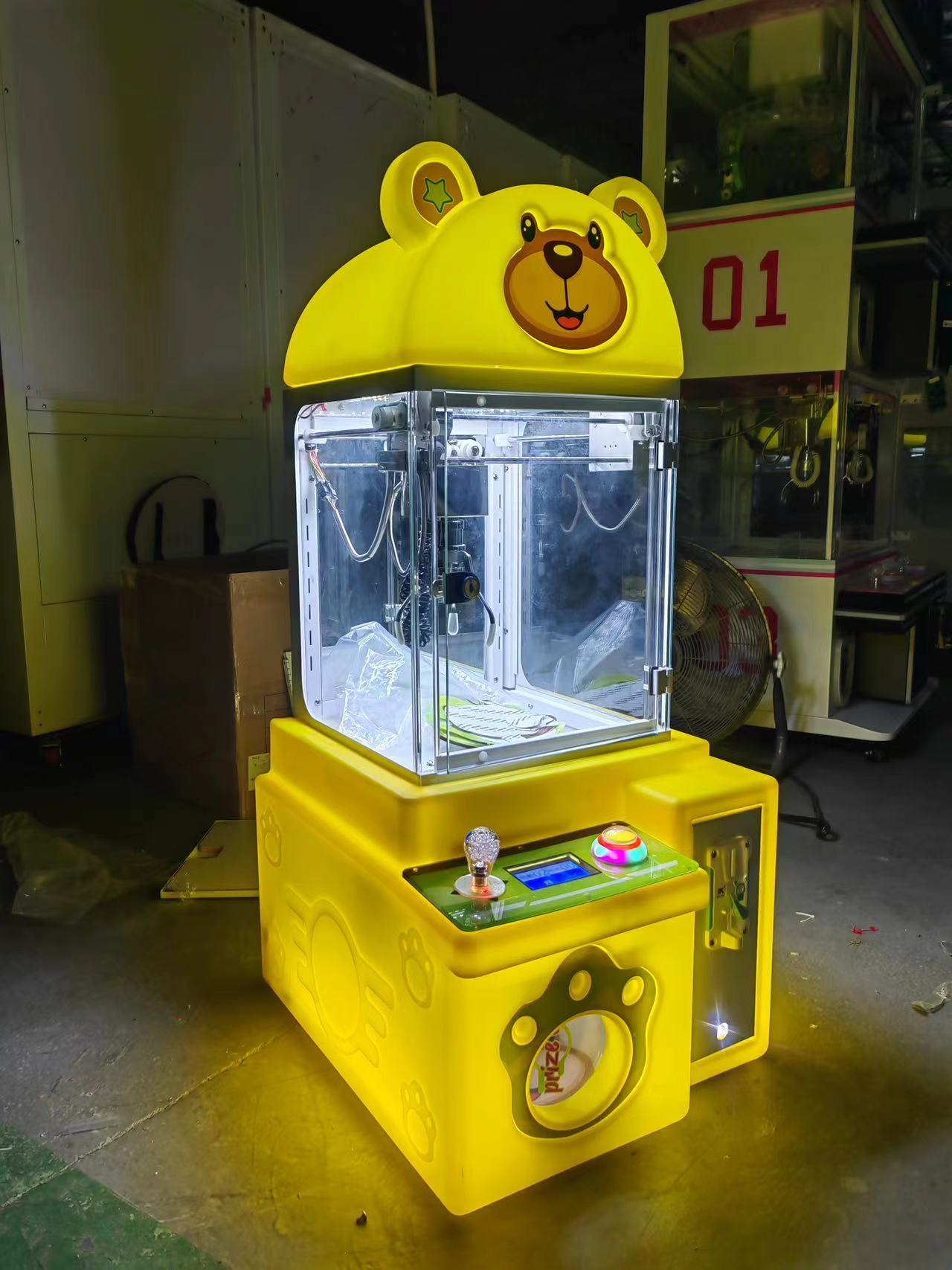 商场超市游乐园迷你 投币商用娃娃机礼品机游戏机产品图