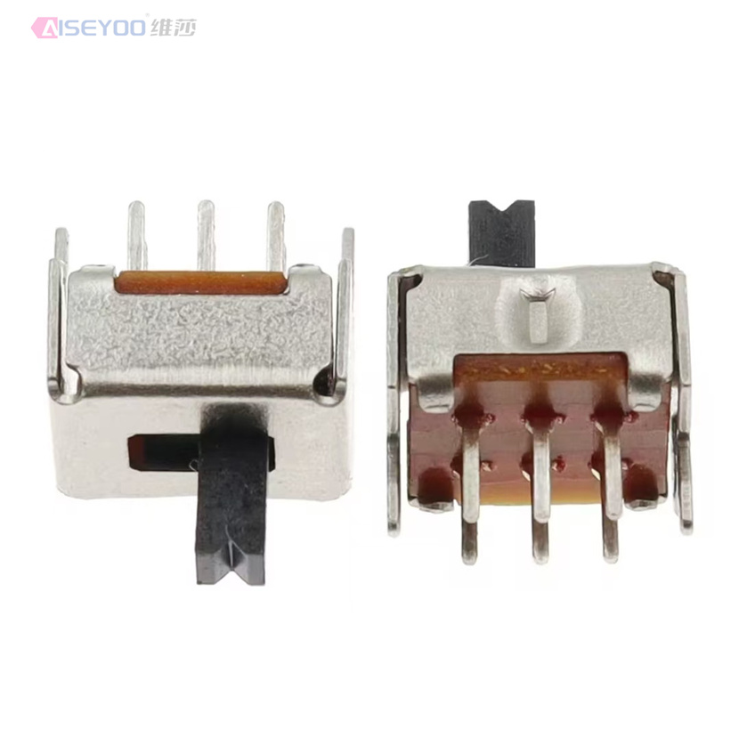 Toggle switch SS-22D07 double-row 2-position 6-pin 2P2T sliding switch handle length 2/3/4/5/6/7/8mm Specification image