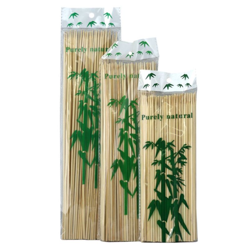 Special bamboo skewers for barbecue forks 30252015CM bamboo skewers for barbecue are durable and not easy to break. Barbecue skewers are essential items for barbecuing. Barbecue skewers are sold by Xinwang brand manufacturer details Picture