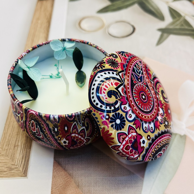 家用铁盒子大豆蜡植物煮茶香氛茶节日装饰氛围圆蜡烛无烟天然香薰家用铁盒子大豆蜡植物煮茶香氛茶节日装饰氛围圆蜡烛无烟天然香薰详情6