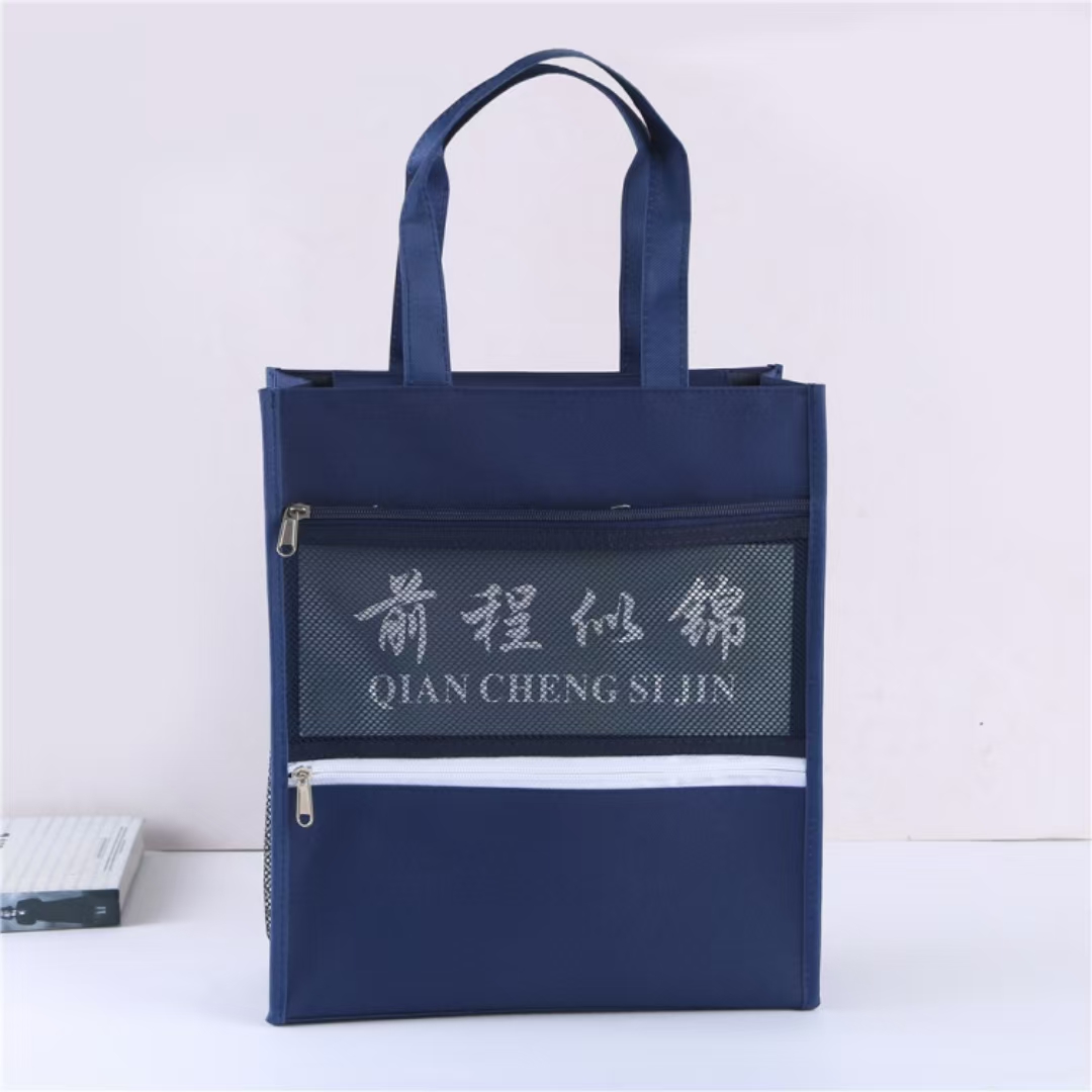 Oxford cloth Single shoulder Back Boy Girl tote bag Student carrying book bag Children's remedial bag full figure