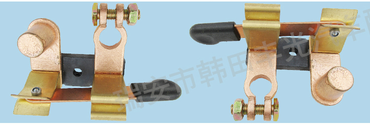 Factory direct sales are suitable for automotive battery power-off anti-leakage negative electrode switch knives and truck battery main switches pic 4